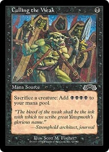 Culling the Weak Exodus